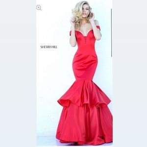 Sherri Hill Red Dress